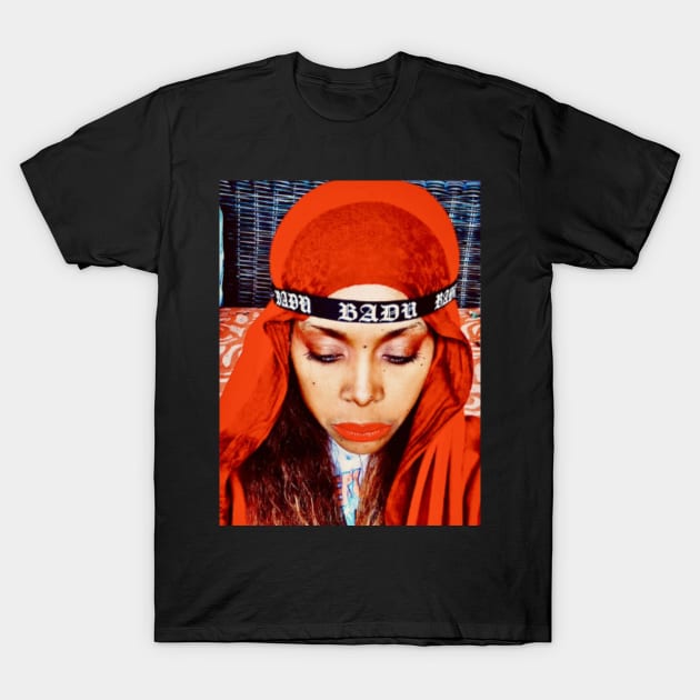 Erykah Port portrait T-Shirt by Michelle Hoefener 